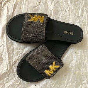 Michael Kors slip on sandals